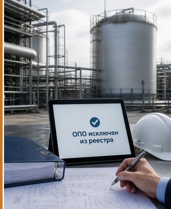 Исключение ОПО из госреестра в Туле от 30507 р. | Авеста ОТиПБ